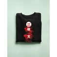 thumbnail image 3 of Emoji Kanji Art - The Iconic Brand Graphic Men's Sweatshirt, 3 of 4