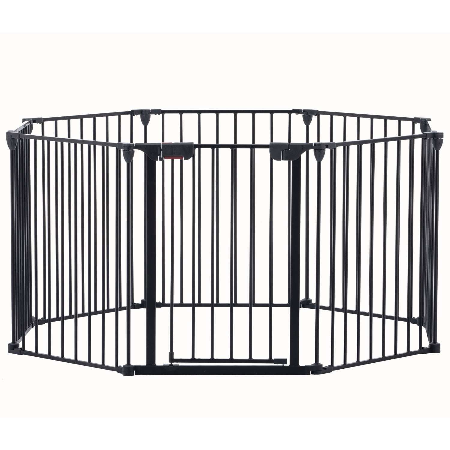 Pefilos 8 Panel Play Yard Dog Fences Indoor, Dog Playpen for Multiple Sizes of Dog, Designed for Camping, Black Pefilos 8 Panel Play Yard Dog Fences Indoor, Dog Playpen for Multiple Sizes of Dog, Designed for Camping, Black
