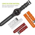 thumbnail image 5 of 26mm Smart Strap for Garmin Fenix 7X 5X Plus 6X Pro 3 3HR Tactix Delta Official Silicone Strap Strap Bracelet, 5 of 7