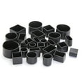 thumbnail image 2 of Kearding 24 unids/set protectores de suelo para patas de silla, gorros para patas de silla de protección de aplicaciones amplias de PVC Decoración del hogar, 2 of 6
