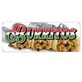 thumbnail image 1 of Burritos 13 oz Vinyl Banner With Metal Grommets, 1 of 5