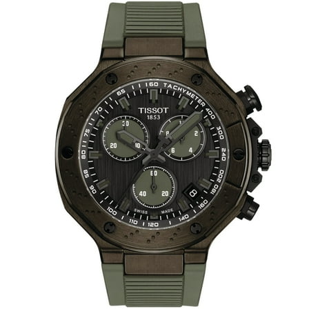 Tissot Men's T-Race Chronograph Dark grey Dial Watch - T1414173706102