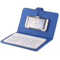 thumbnail image 5 of Qwert Mini Clavier Sans Fil Bluetooth avec Étui en Cuir Support Clavier Rechargeable pour Téléphone Intelligent, 5 of 5
