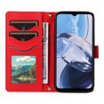 thumbnail image 3 of Motorola MOTO E22/E22i Phone Case , Wallet Flip Cover Adjustable Crossbody Lanyard Magnetic Card Slots, 3 of 5