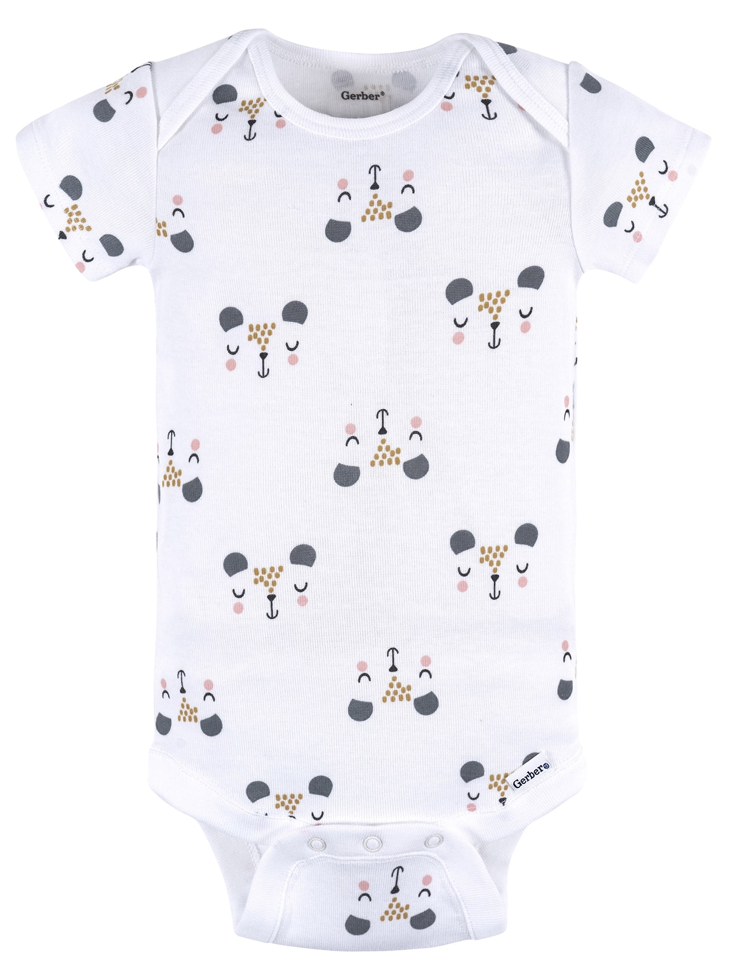 Gerber Gender Neutral Short Sleeve Onesie and Pant Outfit Set, 2-Piece, Sizes 0/3 Months - 12 Months