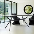 thumbnail image 4 of Compamia Air 71" Patio Dining Table in Black, 4 of 7