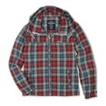 thumbnail image 1 of Ecko Unltd. Mens Cross Country Plaid Windbreaker Jacket, Blue, X-Small, 1 of 1