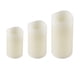 thumbnail image 4 of Juego de 3 velas de cera auténtica con mando a distancia y LED que cambia de color 48, 4 of 7
