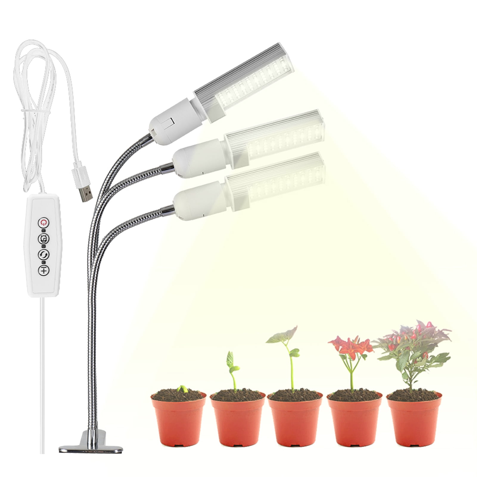 24W LED 24 SMD Pflanzen Lampe Grow Plant Lamp Light E27 Growlight Full Spectrum 
