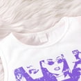 thumbnail image 5 of JAJAHO Girls Clothes Y2K Streetwear 2 Piece Outfits Sleeveless Printed Tank Tops Metallic Pleated Skirts For Kids 7-12 Years Cozy Outfit, 5 of 7
