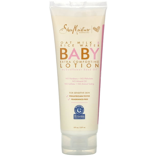 SheaMoisture, Baby Lotion, Oat Milk & Rice Water, 8 fl oz (237