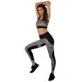 thumbnail image 3 of Women's Camoflage Printed Activewear Leggings - Black Block, S, 3 of 4