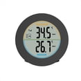 thumbnail image 1 of Termómetro Inalámbrico con Pantalla LCD, Monitor de Temperatura Interior, Montaje en Pared, Medidor de Registro Digital, Sensor Conmutable en °C/°F., 1 of 5