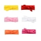 thumbnail image 1 of EeaseMX 6 diademas elásticas con lazo para el pelo, accesorios para bebés y niños (blanco, naranja, rosa, rojo, amarillo y rosa)., 1 of 8