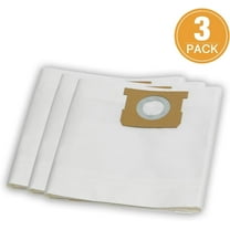 5 - 6 Gallon Standard Dust Bag, 3 Pack, VDBS,Compatible With Vacmaster 5-6 Gallon Wet/Dry Vacuum Cleaners