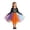 Colorful, variant on Ruyang Girls Halloween Dress Cute Print Long Sleeve Tulle Dress Crew Neck Irregular Hem Dress Up Outfit for Holiday Party