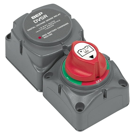 BEP Marine BEP Marine Single Engine Two Battery Selector Switch, 714-140A-DVSR