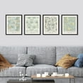 thumbnail image 3 of PixonSign Framed Wall Art Classic William Morris Floral Pattern Prints, Set of 4 Nature Flowers Fine Arts, Country/Farmhouse Wall Décor, Vintage Posters for Home Decor -, 3 of 5