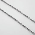 thumbnail image 5 of 10pcs 3mm Stainless Steel "O" Shape Rolo Link Chain Necklace for Women Men, 5 of 9
