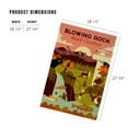 thumbnail image 5 of Lantern Press 1000 Piece Jigsaw Puzzle, Blowing Rock, North Carolina, Geometric Park Series, 5 of 5