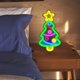 thumbnail image 4 of Árbol de Navidad LED Luz de letrero de Carga USB Obra visual Arte Navidad Artesanía Luz para pared, hogar, boda, restaurante, decoración Sunnimix Luz de letrero de neón, 4 of 8