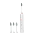 thumbnail image 4 of Cepillo de dientes electrónico Pisexur para hombres, con 4 cabezales, temporizador de 6 velocidades, IPX7, nuevo cepillo de dientes mejorado, electrónica para niños, organizador de electrónica., 4 of 9