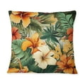 thumbnail image 3 of Designart "Lush Tropical Serenade" Tropical Printed Throw Pillow, 3 of 5