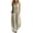 AX24-Beige, variant on Womens Linen Jumpsuit Sleeveless Casual Wide Legs Flowy Rompers Baggy Button Down V Neck Summer Overalls With Pockets Red M