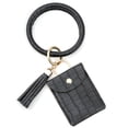 thumbnail image 2 of Up to 65% Off Large Bracelet Keychain Card Holder Tassel Bangle Key Ring Wristban With Wallet Necklace Rings Earring Jewelry on Clearance, 2 of 2