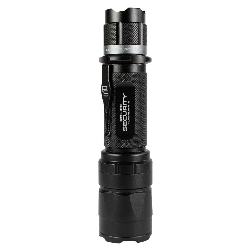 Police Security Trac Tact-Rx 1500 Lumens 21700 Battery Powered Uv Flashlight