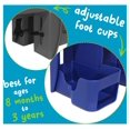 thumbnail image 3 of KaZam Deluxe Center Mounted Child Seat for Ages 8mo - 3 years, Slate/Blue, 3 of 7
