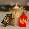 thumbnail image 4 of Christmas Lantern LED Lighting Holiday Hanging Home Decorations Home GiftsRed, 4 of 5