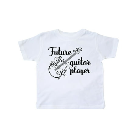 

Inktastic Guitar Player Future Guitarist Gift Toddler Toddler Girl T-Shirt