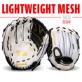 thumbnail image 4 of Franklin Sports Fastpitch Softball Glove - Fastpitch Pro - Adult and Youth Softball Mitt - Infield and Outfield - Left Handed Glove - White/Gold - 11" Lefty, 4 of 8