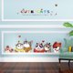 thumbnail image 2 of Toystoory Pegatinas de pared de gato bonito, pegatinas de pared de animales de dibujos animados para habitación de niños, decoración de Decoración del hogar, 2 of 6