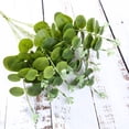 thumbnail image 3 of BalsaCircle 2 Pieces 19" Light Green Branches Artificial Eucalyptus Greenery Tabletop, 3 of 8