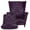 Purple Damask, variant on Cugasmaru Camo Deer Bow Wingback Chair Covers Stretch Spandex Wing Chair Slipcovers Non-Slip Single Seater Sofa Cover for Living Room
