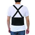 thumbnail image 2 of LYD Elástico Back Brace Cinturón de soporte lumbar Correas ajustables, Negro, M-XL LYD Cinturón de soporte lumbar, 2 of 2