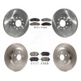thumbnail image 1 of Transit Auto Front Rear Disc Brake Rotors and Ceramic Pads Kit for Car 2004-2007 Ford Freestar Mercury Monterey K8T-100923, 1 of 11