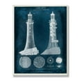 thumbnail image 5 of Stupell  Blue Lighthouse Blueprint Wall Plaque, 5 of 5