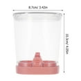 thumbnail image 2 of DEEPCRAFF 1Set Vegetable Chopper Slicer 4.06X3.43X3.43in Pink 304 Stainless Steel for Slicing Dicing Chopping, 2 of 8
