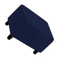 thumbnail image 1 of Yingyy Repose-Pieds Housse Extensible Velours Anti-Poussière Accessoires Velours Extensible Salon Flexible Bleu, 1 of 5