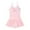 Pink-04, variant on STETMN Women One Piece Swim Dresses Bathing Suit Push Up Swimsuit Modest Swimwear Cutout Cute Tie Knot Skirt