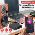thumbnail image 2 of Amplificador de potencia Pyle PDA33BU 200W 2.1 CH Bluetooth 5.0, 2 of 7