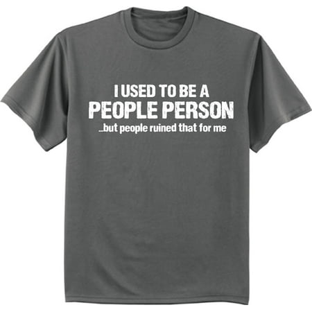 Not a people person funny t-shirt graphic tee for men