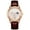 D, variant on TIHLMK Womens Mens Quartz Watch Business Men's Watch Leather Band Watch for Mens Gifts Valentine's Day Gift