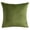 C001- Army Green, variant on Green Velvet Pillow Covers, Soft Throw Pillow Covers, 22X22 In, Velvet Cushion Covers, Solid Hue, Couch Refresh, 1 Pc