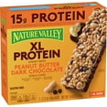 thumbnail image 3 of Nature Valley XL Protein Granola Bars, Peanut Butter Dark Chocolate, 7 ct, 3 of 10