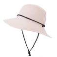 thumbnail image 2 of beishanbush Sun Hats Men's and Women's Beach Hat Fisherman Hat Sun Protection Shade Cover Hat Pink, 2 of 2