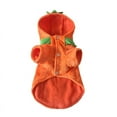 thumbnail image 5 of Dog Cat Halloween Pumpkin Costume Pet Cosplay Outfits Clothes Sweater Coat Halloween Costumes For Dogs Puppy Cats, 5 of 7